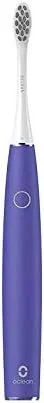 مسواک برقی هوشمند اولين ایر 2، فوق العاده بی صدا، قابل حمل، با عمر باتری طولانی 30 روزه، شارژ سریع 2.5 ساعته، ضد آب IPX7، بنفش