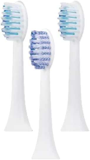 مسواک برقی هوشمند سونیک MARGOUN قابل شارژ با کابل USB IPX7 به همراه 2 سری جایگزین، سفید کننده عمیق W816 (آبی، شارژر USB)