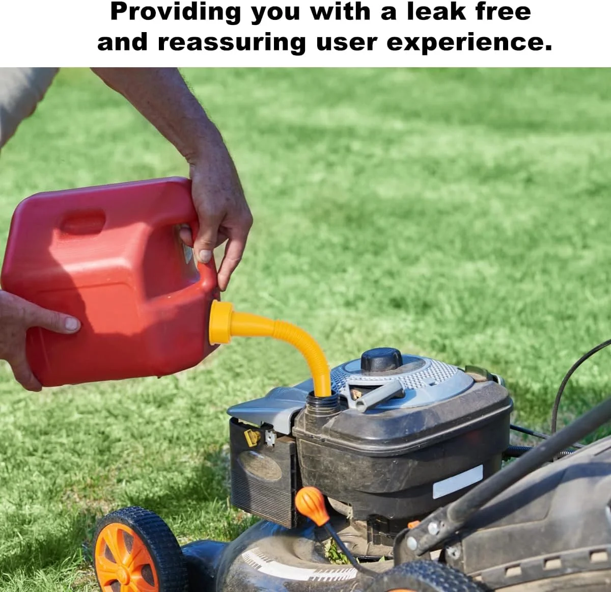 مجموعه تعویض نازل و درپوش هواکش برای گالن های بنزین Magicfour، سازگار با اکثر گالن های ۱/۲/۵/۱۰ گالنی، جایگزین نازل گالن های قدیمی، ضد نشت