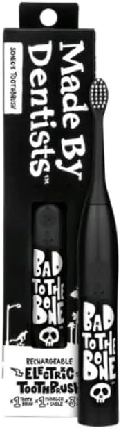 مسواک برقی شارژی Sonic X ساخته شده توسط دندانپزشکان برای نوجوانان - Bad to The Bone