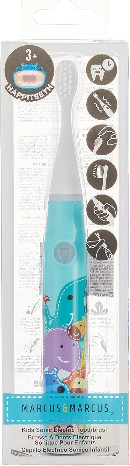 مسواک برقی صوتی کودک مارکوس و مارکوس - پسرانه، آبی