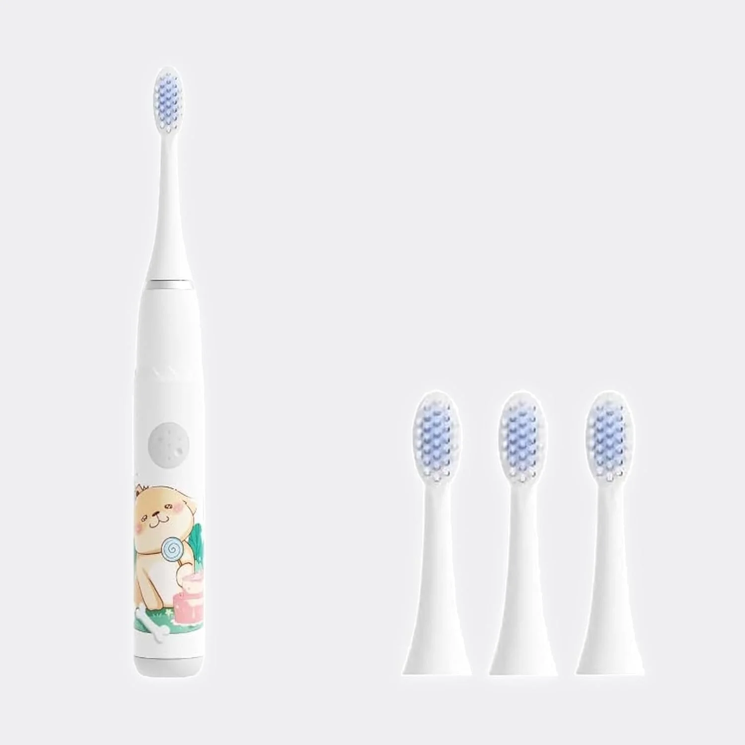 مسواک برقی شارژی کودکانه LYAROMIS Sonic با 4 برس نرم، 3 حالت با حافظه، تمیز کردن آسان، ضد آب IPX7، تایمر 2 دقیقه ای برای کودکان پسر و دختر 3 سال به بالا