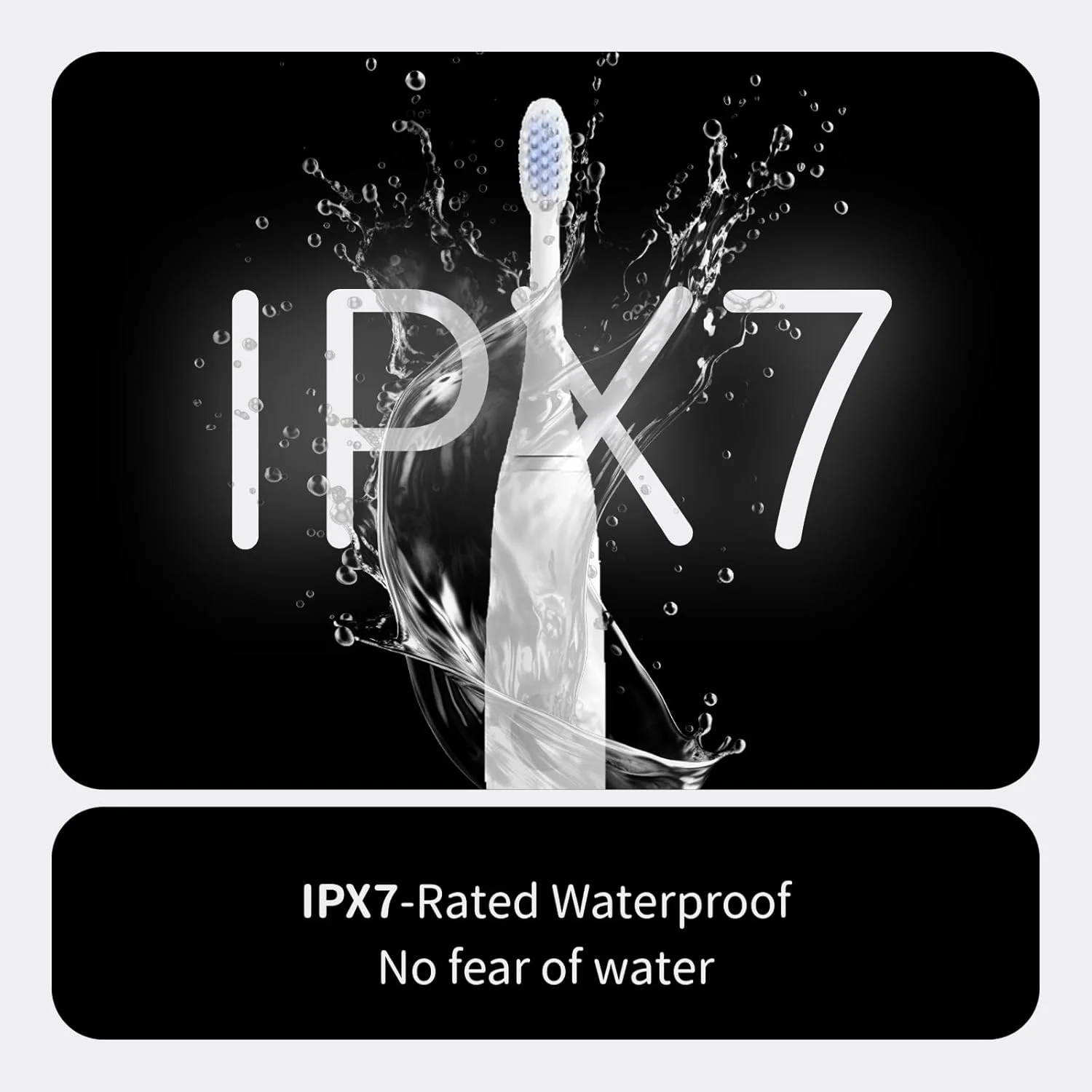 مسواک برقی شارژی کودکانه LYAROMIS Sonic با 4 برس نرم، 3 حالت با حافظه، تمیز کردن آسان، ضد آب IPX7، تایمر 2 دقیقه ای برای کودکان پسر و دختر 3 سال به بالا