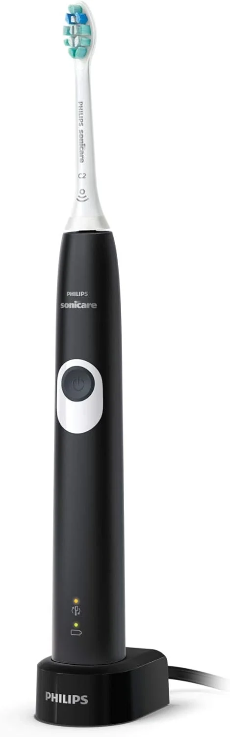 مسواک برقی شارژی Philips Sonicare ProtectiveClean 4100، مشکی، HX6810/50