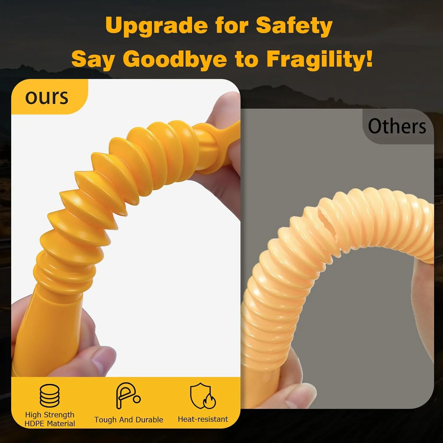 نازل جایگزین برای دبه بنزین، بسته 3 عددی، نازل ارتقا یافته دبه بنزین سازگار با دبه های 1/2/5/10 گالنی، نازل انعطاف پذیر بادوام برای سوخت گیری آسان و جلوگیری از ریختن نازل جایگزین برای دبه بنزین، بسته 3 عددی، نازل ارتقا یافته دبه بنزین سازگار با دبه های 1/2/5/10 گالنی، نازل انعطاف پذیر بادوام برای سوخت گیری آسان و جلوگیری از ریختن