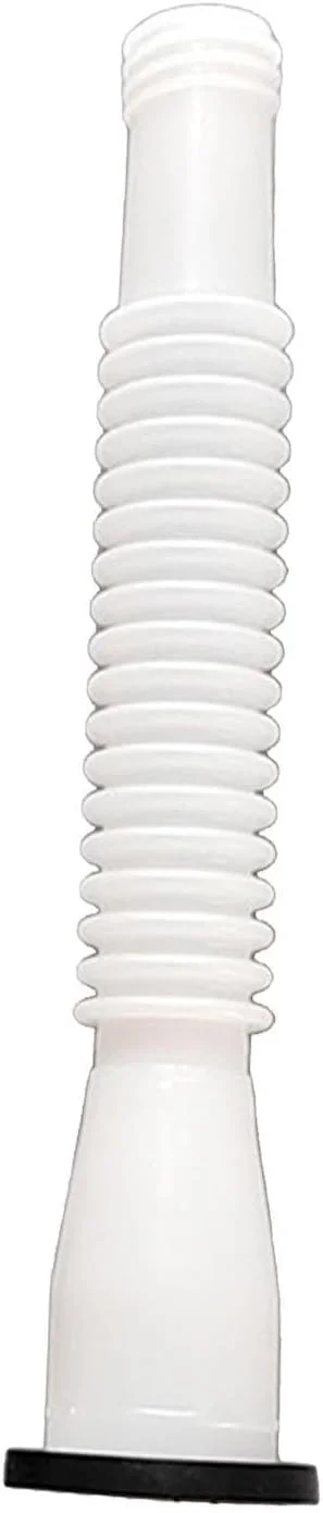 نازل جایگزین برای گالن بنزین، قیف لوازم جانبی، مناسب برای ماشین آلات صنعتی، نازل گالن بنزین بدون نشتی برای مخازن بنزین (سفید)