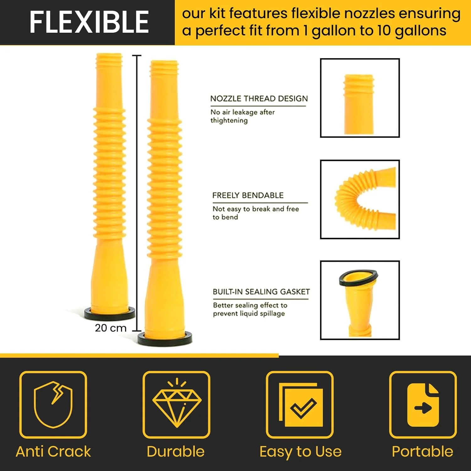 کیت جایگزینی لوله خروجی باک بنزین (دو عددی) | نازل باک بنزین، درب باک بنزین، مناسب برای باک بنزین 1/2/5 گالنی | جایگزینی نازل باک بنزین | لوله های خروجی باک سوخت مدل قدیمی، مناسب برای اکثر باک های بنزین کیت جایگزینی لوله خروجی باک بنزین (دو عددی) | نازل باک بنزین، درب باک بنزین، مناسب برای باک بنزین 1/2/5 گالنی | جایگزینی نازل باک بنزین | لوله های خروجی باک سوخت مدل قدیمی، مناسب برای اکثر باک های بنزین