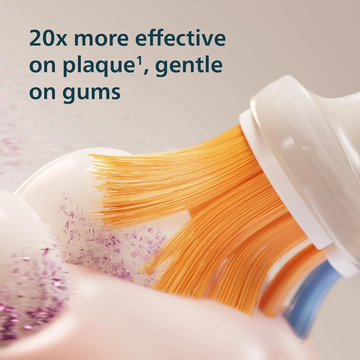 مسواک برقی شارژی فیلیپس Sonicare 9900 Prestige با فناوری SenseIQ، صورتی، HX9990/13