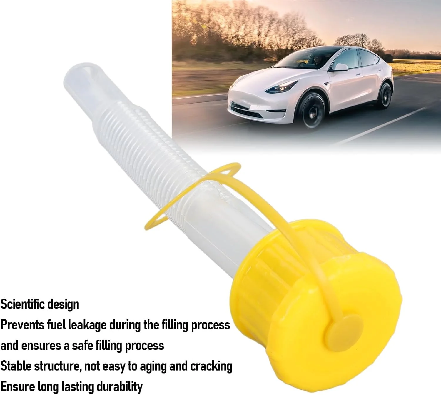 نازل جایگزین برای گالن سوخت، نازل جایگزین ضد ریزش برای گالن بنزین، نازل های ارتقا یافته گالن بنزین با نازل انعطاف پذیر، مناسب برای اکثر گالن های 1/2/5/10 گالنی، ساخته شده از ABS، سریع و راحت نازل جایگزین برای گالن سوخت، نازل جایگزین ضد ریزش برای گالن بنزین، نازل های ارتقا یافته گالن بنزین با نازل انعطاف پذیر، مناسب برای اکثر گالن های 1/2/5/10 گالنی، ساخته شده از ABS، سریع و راحت