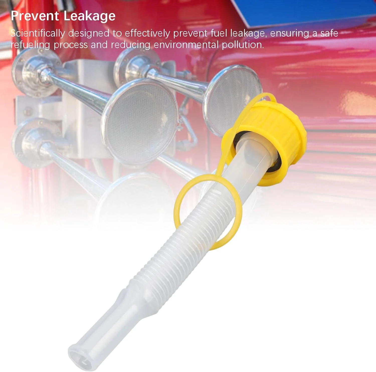 نازل جایگزین برای گالن سوخت، نازل جایگزین ضد ریزش برای گالن بنزین، نازل های ارتقا یافته گالن بنزین با نازل انعطاف پذیر، مناسب برای اکثر گالن های 1/2/5/10 گالنی، ساخته شده از ABS، سریع و راحت نازل جایگزین برای گالن سوخت، نازل جایگزین ضد ریزش برای گالن بنزین، نازل های ارتقا یافته گالن بنزین با نازل انعطاف پذیر، مناسب برای اکثر گالن های 1/2/5/10 گالنی، ساخته شده از ABS، سریع و راحت