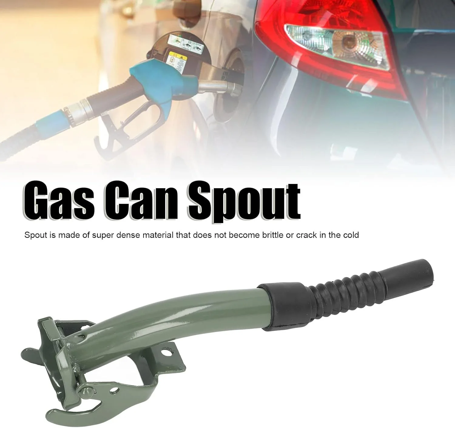 کیت نازل جایگزین برای گالن بنزین، مناسب سطل فلزی 5، 10 و 20 لیتری، ابزار لوله کشی صفحه فولادی کربنی جهانی