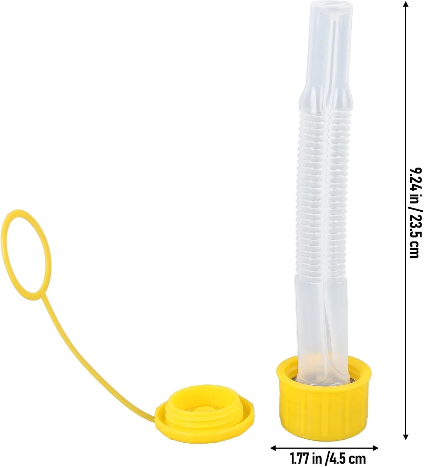 نازل جایگزین برای گالن سوخت، نازل جایگزین ضد ریزش برای گالن بنزین، نازل های ارتقا یافته گالن بنزین با نازل انعطاف پذیر، مناسب برای اکثر گالن های 1/2/5/10 گالنی، ساخته شده از ABS، سریع و راحت نازل جایگزین برای گالن سوخت، نازل جایگزین ضد ریزش برای گالن بنزین، نازل های ارتقا یافته گالن بنزین با نازل انعطاف پذیر، مناسب برای اکثر گالن های 1/2/5/10 گالنی، ساخته شده از ABS، سریع و راحت