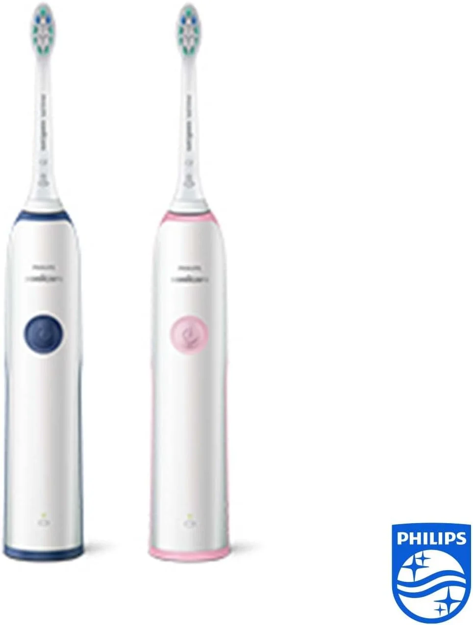 مسواک برقی شارژی فیلیپس Sonicare DailyClean 2100، بسته دوتایی آبی تیره/صورتی (دوشاخه حمام 2 پین بریتانیا) - HX3212/61 مسواک برقی شارژی فیلیپس Sonicare DailyClean 2100، بسته دوتایی آبی تیره/صورتی (دوشاخه حمام 2 پین بریتانیا) - HX3212/61