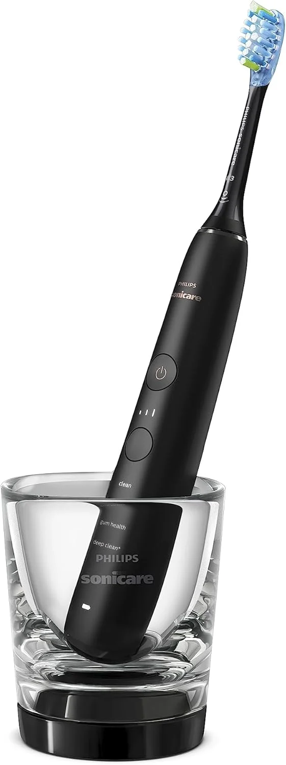 مسواک برقی فیلیپس Sonicare Diamond Clean Smart مشکی مدل HX9913/18، نسخه 3 پین امارات