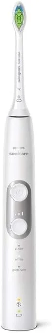 مسواک برقی بزرگسال سفید فیلیپس مدل hx6877 (باتری، داخلی، 110 – 220، لیتیوم-یون، 1 عدد، 2 عدد)