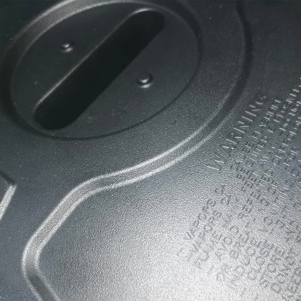 سطل درب جانبی، مخزن روغن سوخت قابل حمل، سطل یدکی آب و روغن 9 لیتری مشکی برای جیپ رانگلر JK JL 2007-2024، مناسب کمپینگ در فضای باز و آفرود JL1285