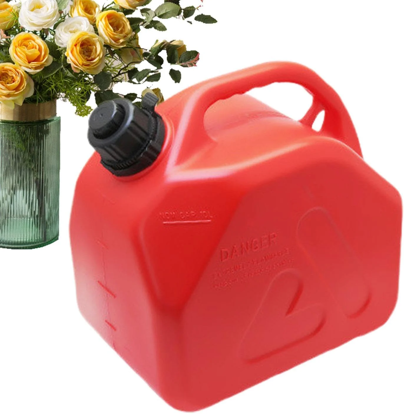 مخزن ذخیره روغن یدکی | مخزن روغن خودرو قابل حمل، لوازم جانبی خودرو با طراحی سبک وزن برای قایق، ماشین چمن زنی، برف روب، ژنراتور، موتور سیکلت، خودرو