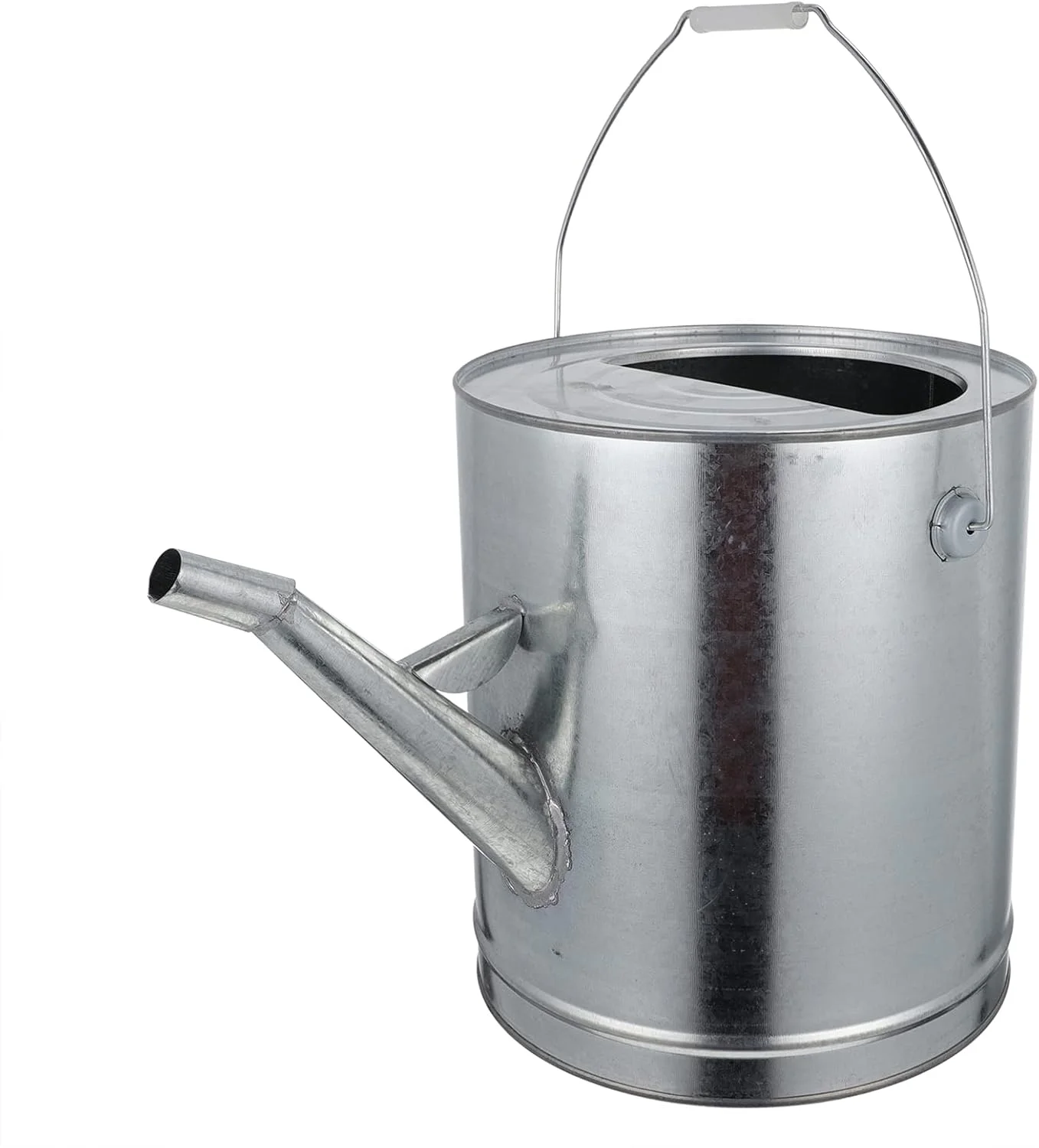 FFAACCA مخزن گاز قابل حمل، مخزن هوای قابل حمل، قوطی ایمنی بنزین، قوطی سوخت فلزی گالوانیزه، مخزن روغن بنزین، ظرف روغن برای خانه 15 لیتری، ظرف نگهدارنده گریس