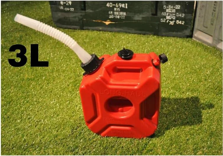 مجموعه مخزن سوخت قابل حمل 5 لیتری، قرمز، مخازن انتقال سوخت پلاستیکی سنگین، مناسب موتور سیکلت، تویوتا و جیپ مجموعه مخزن سوخت قابل حمل 5 لیتری، قرمز، مخازن انتقال سوخت پلاستیکی سنگین، مناسب موتور سیکلت، تویوتا و جیپ