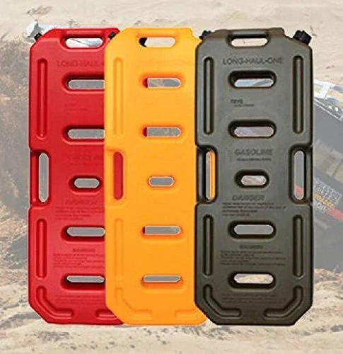 مجموعه مخزن سوخت قابل حمل 30 لیتری، قرمز، مخازن انتقال سوخت پلاستیکی سنگین، مناسب برای موتور سیکلت، تویوتا، جیپ