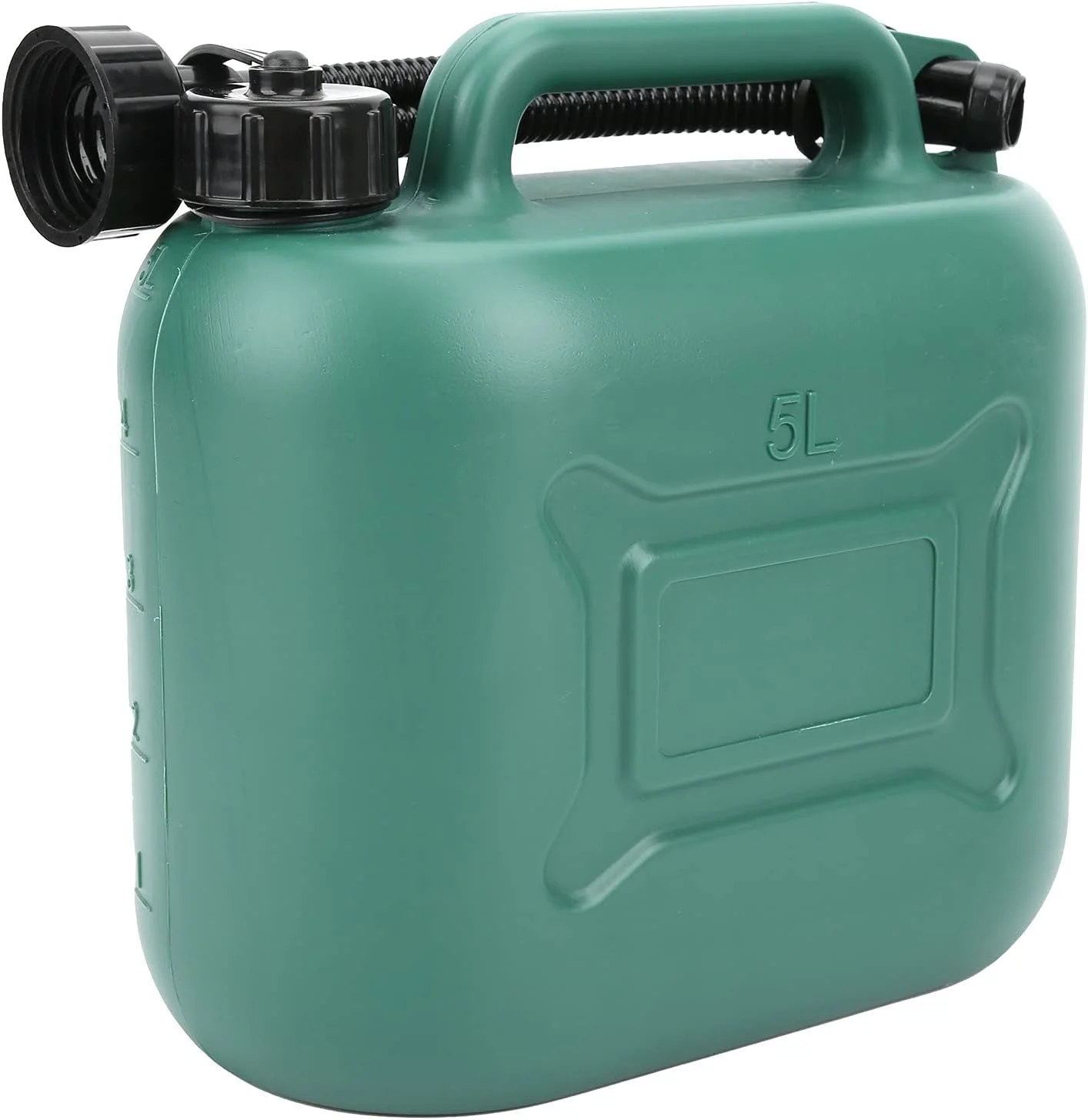 گالن سوخت پلاستیکی ABS طرح نظامی 5 لیتری سبز رنگ مناسب مصارف صنعتی