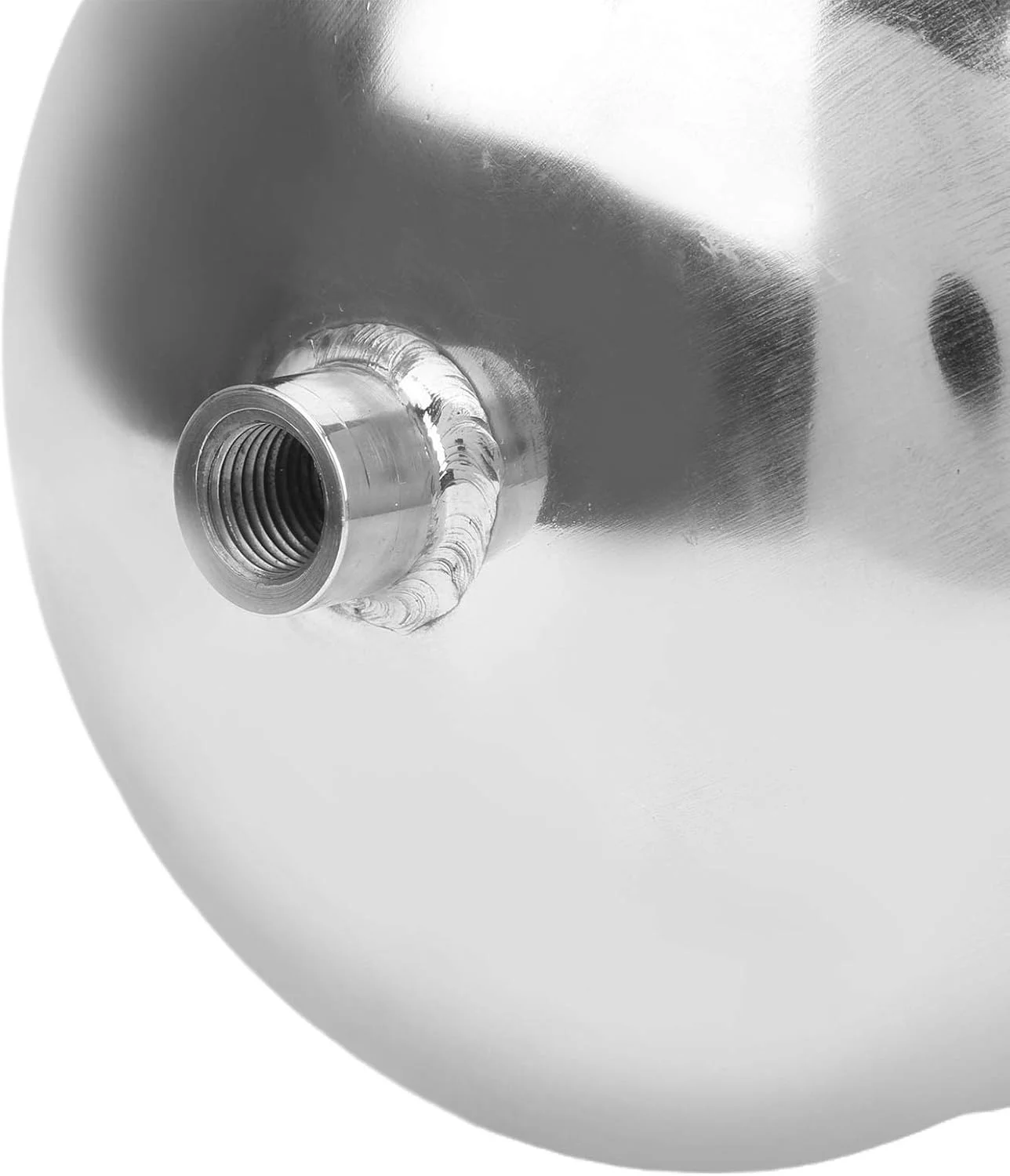 مخزن گاز پرداخت شده 3 لیتری افقی با فشار بالا، مخزن ذخیره هوا، فولاد ضد زنگ 4 پورت مخزن گاز پرداخت شده 3 لیتری افقی با فشار بالا، مخزن ذخیره هوا، فولاد ضد زنگ 4 پورت