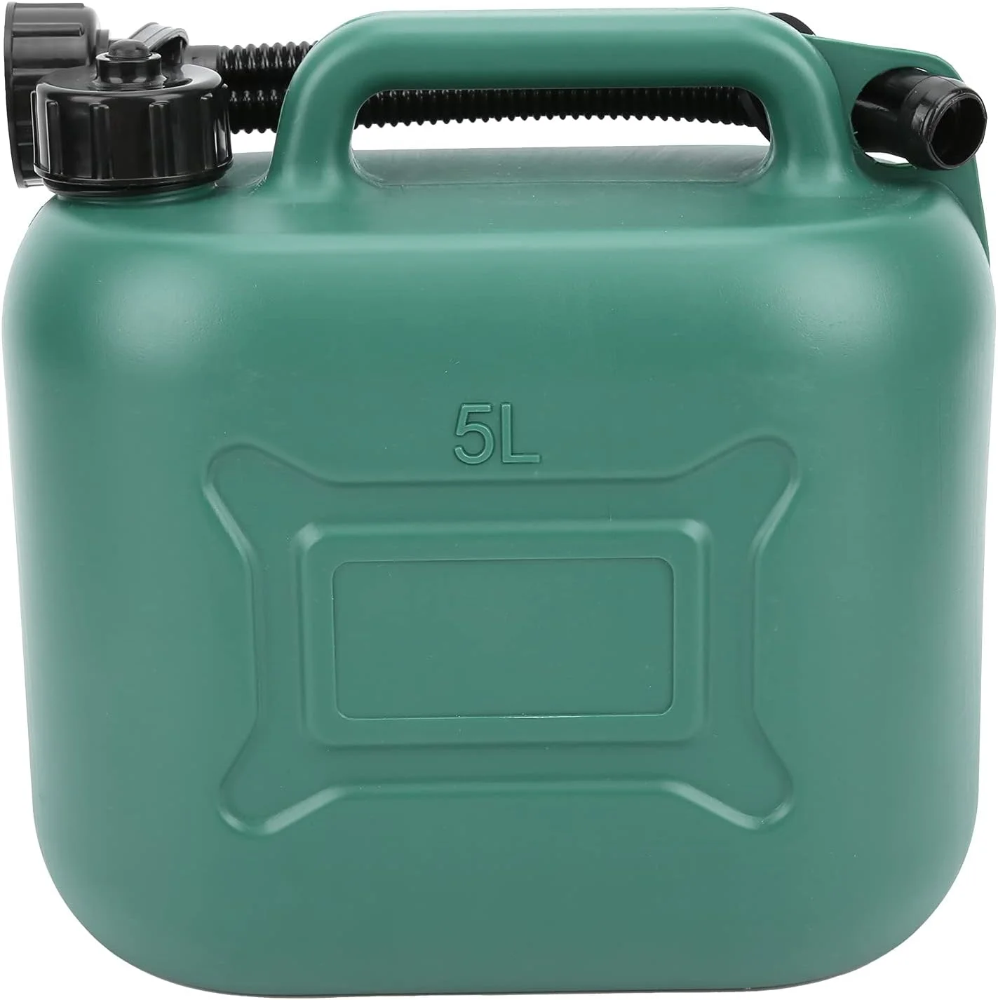 گالن سوخت پلاستیکی ABS طرح نظامی 5 لیتری سبز رنگ مناسب مصارف صنعتی