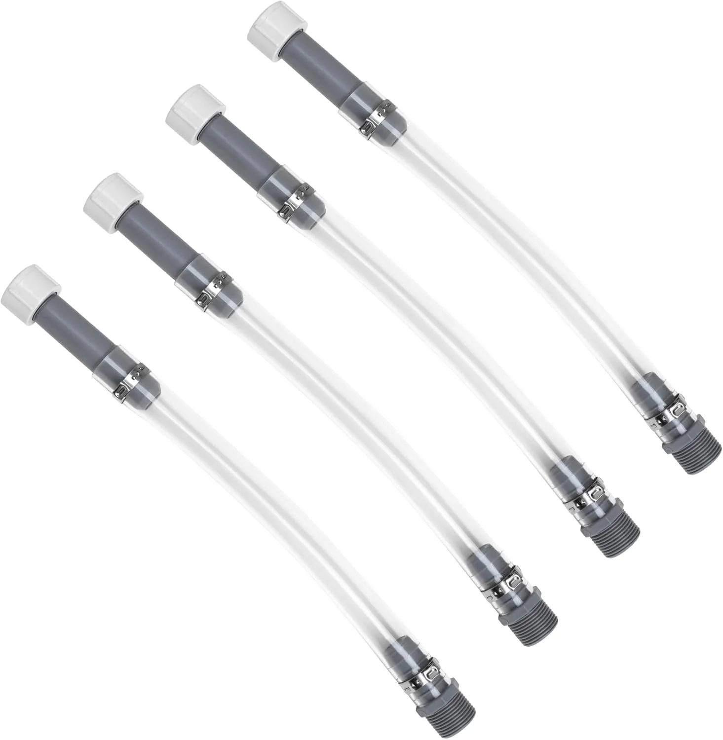 Mapleza Racing Fuel Jug Hose Kit -Vp Fuel Can spout Compatible with 3/5/5.5 Gallon Gas Cans, Improved Filter Design, Pack of 4