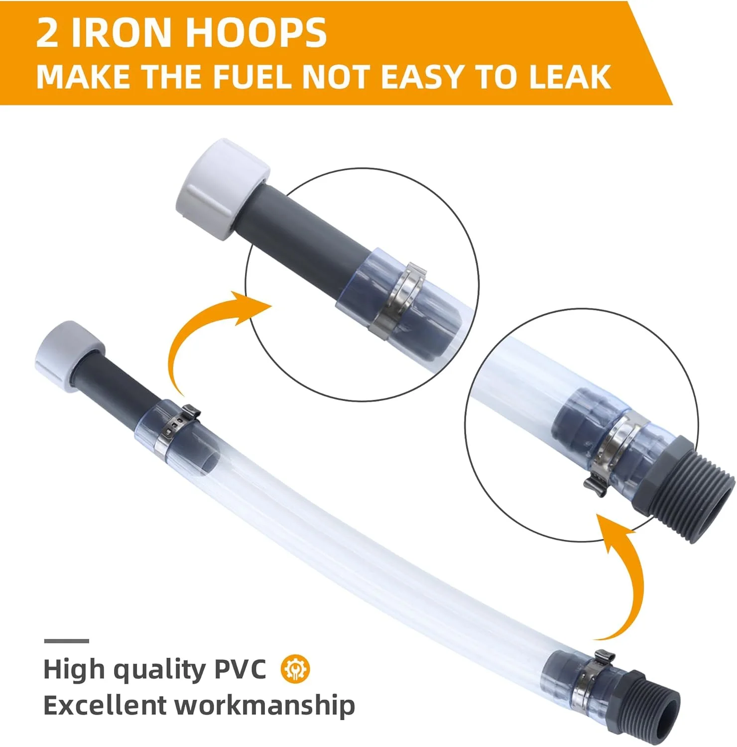 شیلنگ سوخت مسابقه ای Mapleza و ترکیب جایگزین درب تهویه مسابقه ای، مناسب برای دبه VP 5.5 گالن و قوطی بنزین