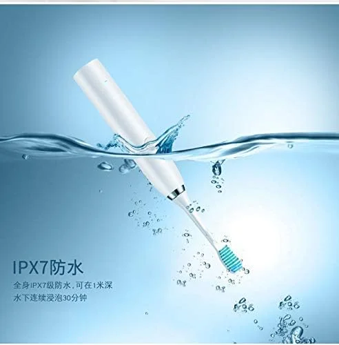 مسواک برقی سونیک HXXXN، شارژ القایی، دکمه سیلیکونی، ضد آب، موی نرم، مسواک قابل شارژ بزرگسال