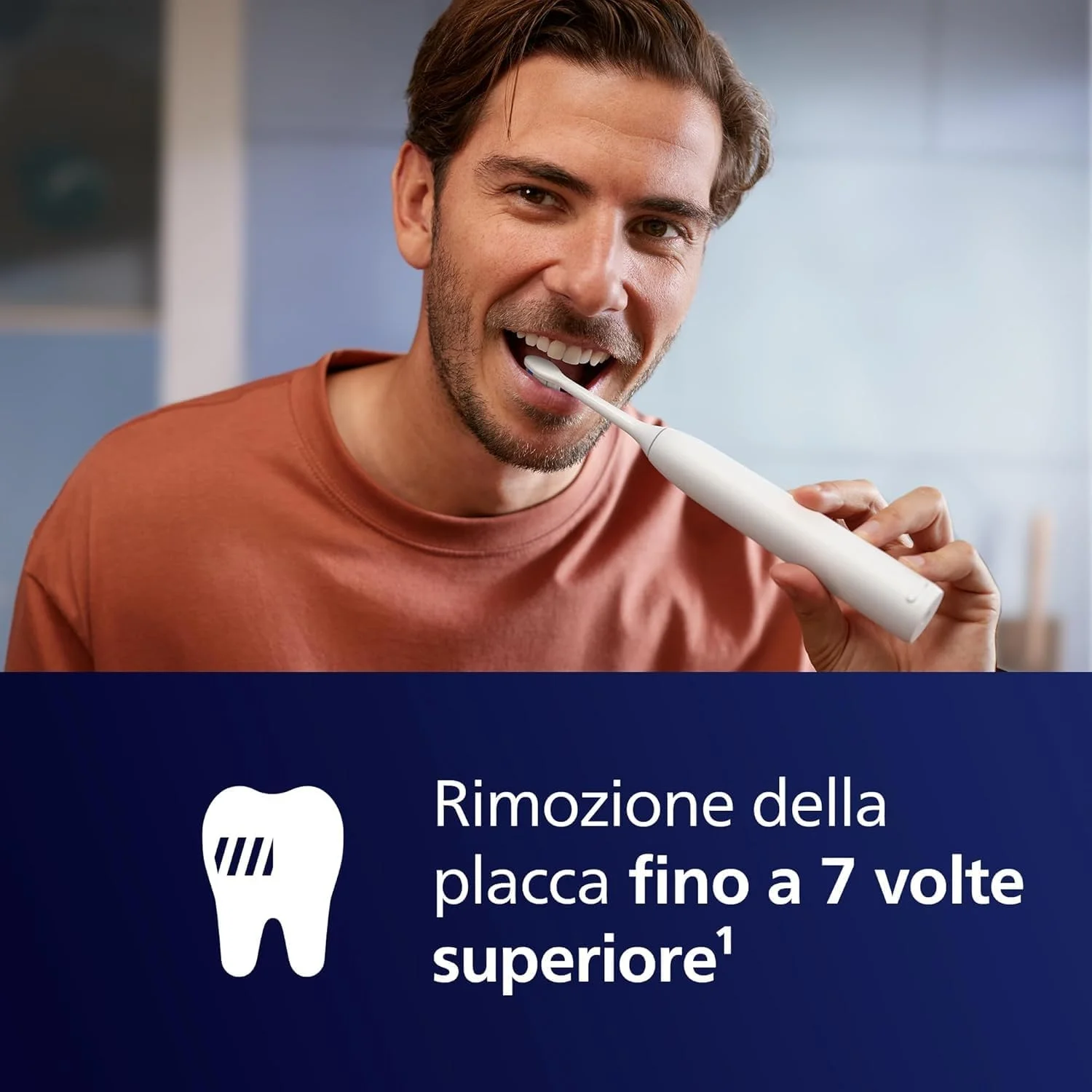 مسواک برقی فیلیپس Sonicare HX7110/02 5500، مسواک صوتی با 2 حالت تمیز کردن، کنترل فشار، EasyStart، SmarTimer و BrushPacer، سفید