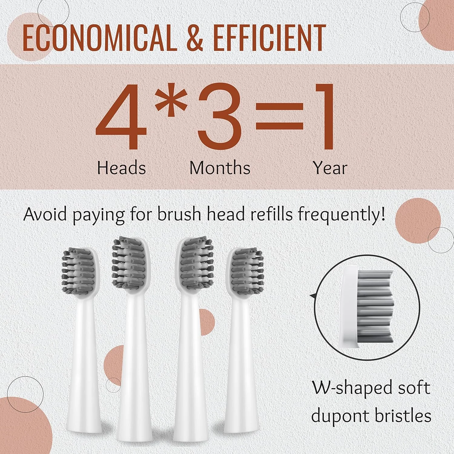 مسواک برقی بزرگسال HealthSense مدل Clean-Care ET 730 با قابلیت شارژ | 4 سری مسواک | ضد آب IPX7 | 5 حالت عملکردی