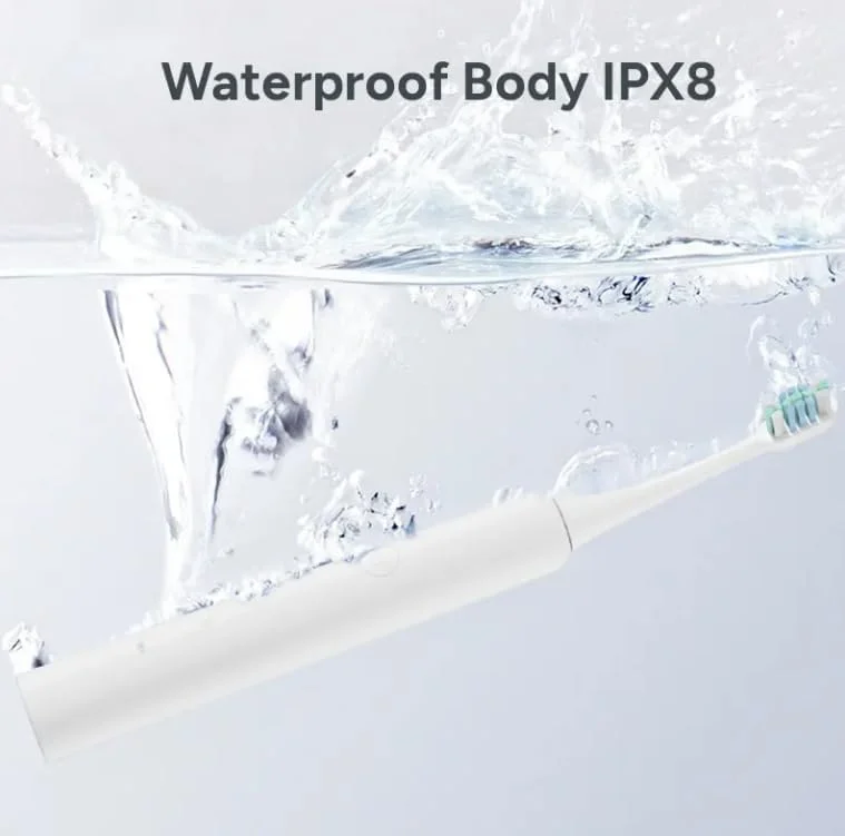 مسواک برقی - 20000 لرزش در دقیقه، ضد آب IPX8، 5 حالت مسواک زدن، شارژ سریع Type-C، تایمر خودکار 2 دقیقه ای، برس های نرم نایلونی