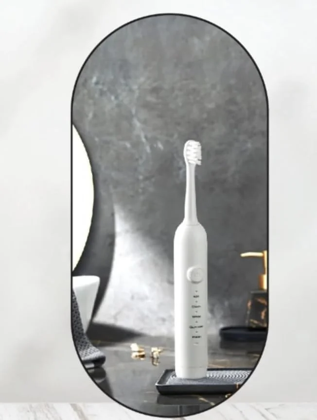 مسواک برقی - 20000 لرزش در دقیقه، ضد آب IPX8، 5 حالت مسواک زدن، شارژ سریع Type-C، تایمر خودکار 2 دقیقه ای، برس های نرم نایلونی