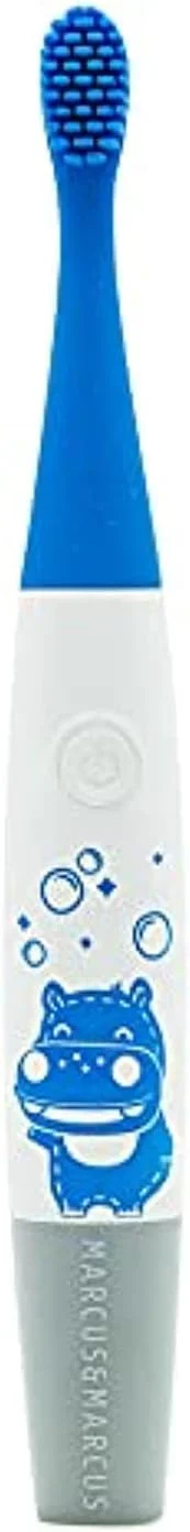 مسواک برقی صوتی کودک مارکوس و مارکوس | برس های سیلیکونی | تایمر 2 دقیقه ای | کارکرد با باتری AAA | فاقد BPA | سن 3+ | - لوکاس