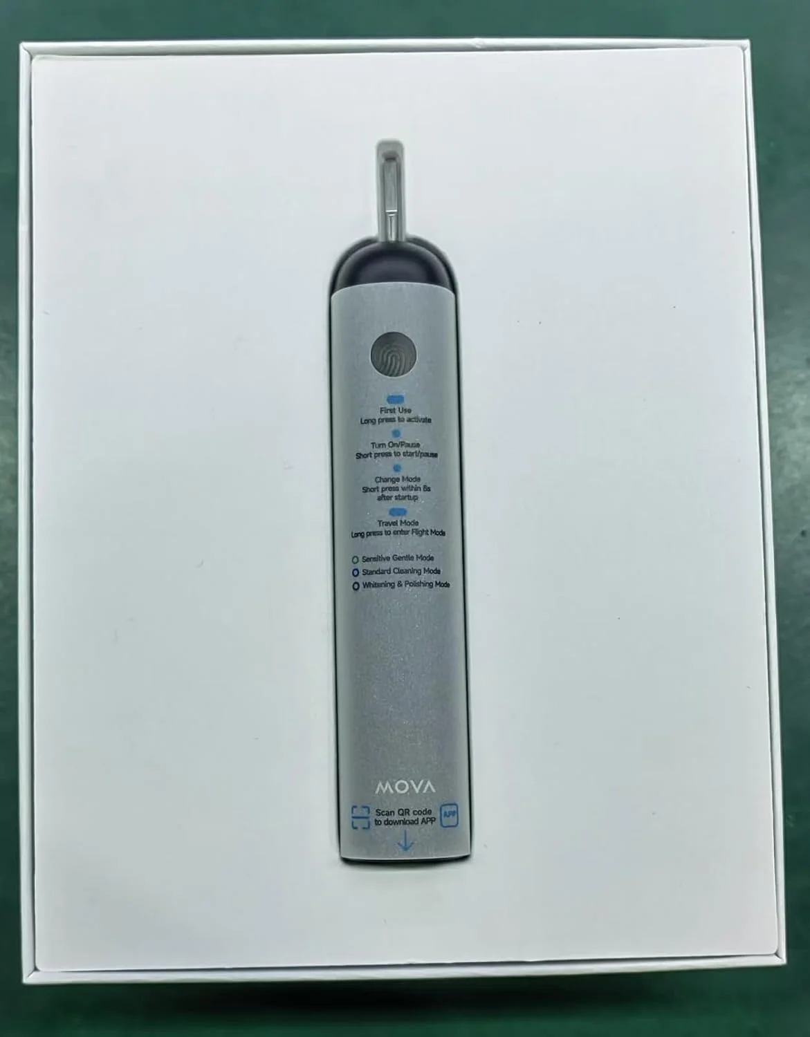 مسواک برقی Dreametech Mova Fresh Pro 3DClean™ با اپلیکیشن، مسواک صوتی برای بزرگسالان، دارای 2 سری مسواک و کیف مسافرتی، سری مسواک جایگزین 3 در 1 با نگهدارنده، عمر باتری 30 روزه، مشکی مسواک برقی Dreametech Mova Fresh Pro 3DClean™ با اپلیکیشن، مسواک صوتی برای بزرگسالان، دارای 2 سری مسواک و کیف مسافرتی، سری مسواک جایگزین 3 در 1 با نگهدارنده، عمر باتری 30 روزه، مشکی