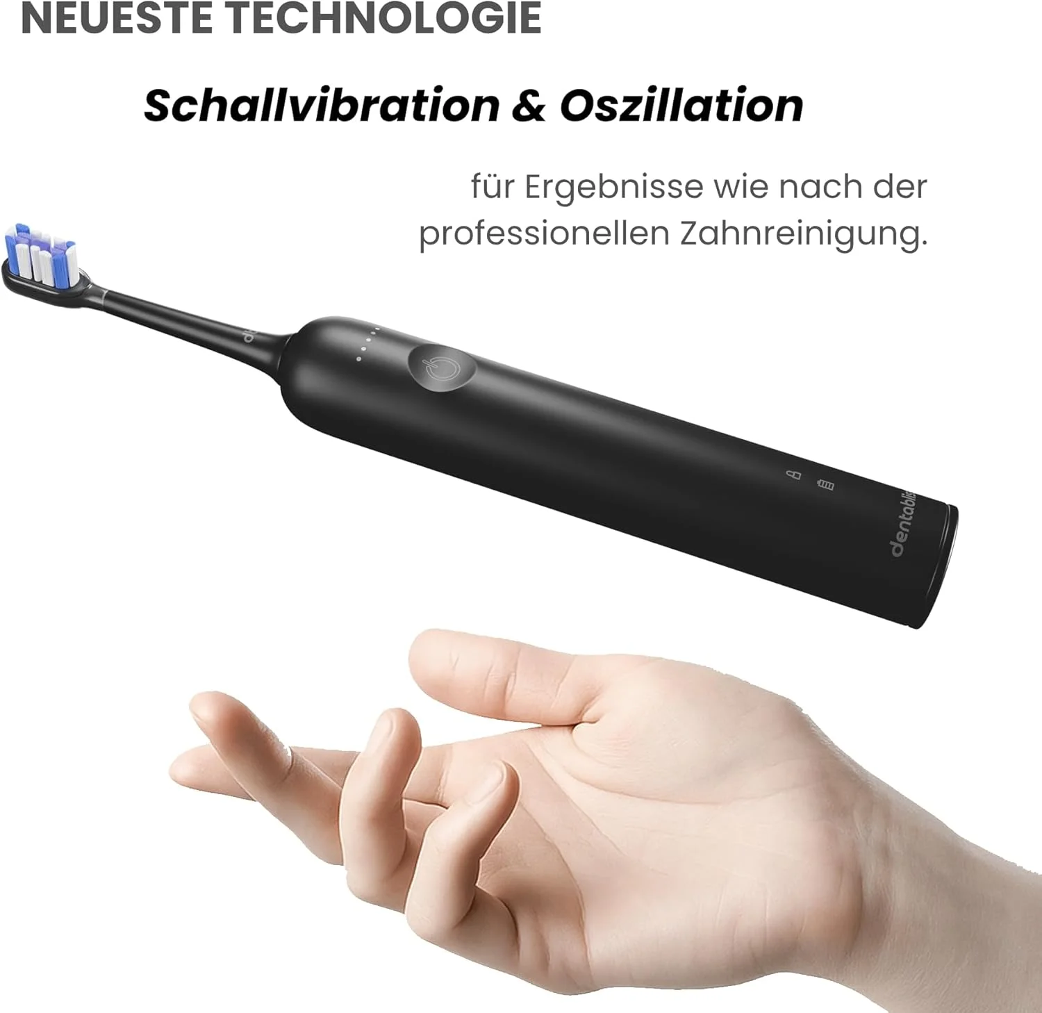 مسواک صوتی نوسانی دنتابلیس Osonic - مسواک برقی برای تمیز کردن موثر دندان ها، فناوری تمیز کردن باس توصیه شده توسط دندانپزشکان، 5 حالت، عمر باتری 60+ روز، تایمر هوشمند مسواک صوتی نوسانی دنتابلیس Osonic - مسواک برقی برای تمیز کردن موثر دندان ها، فناوری تمیز کردن باس توصیه شده توسط دندانپزشکان، 5 حالت، عمر باتری 60+ روز، تایمر هوشمند