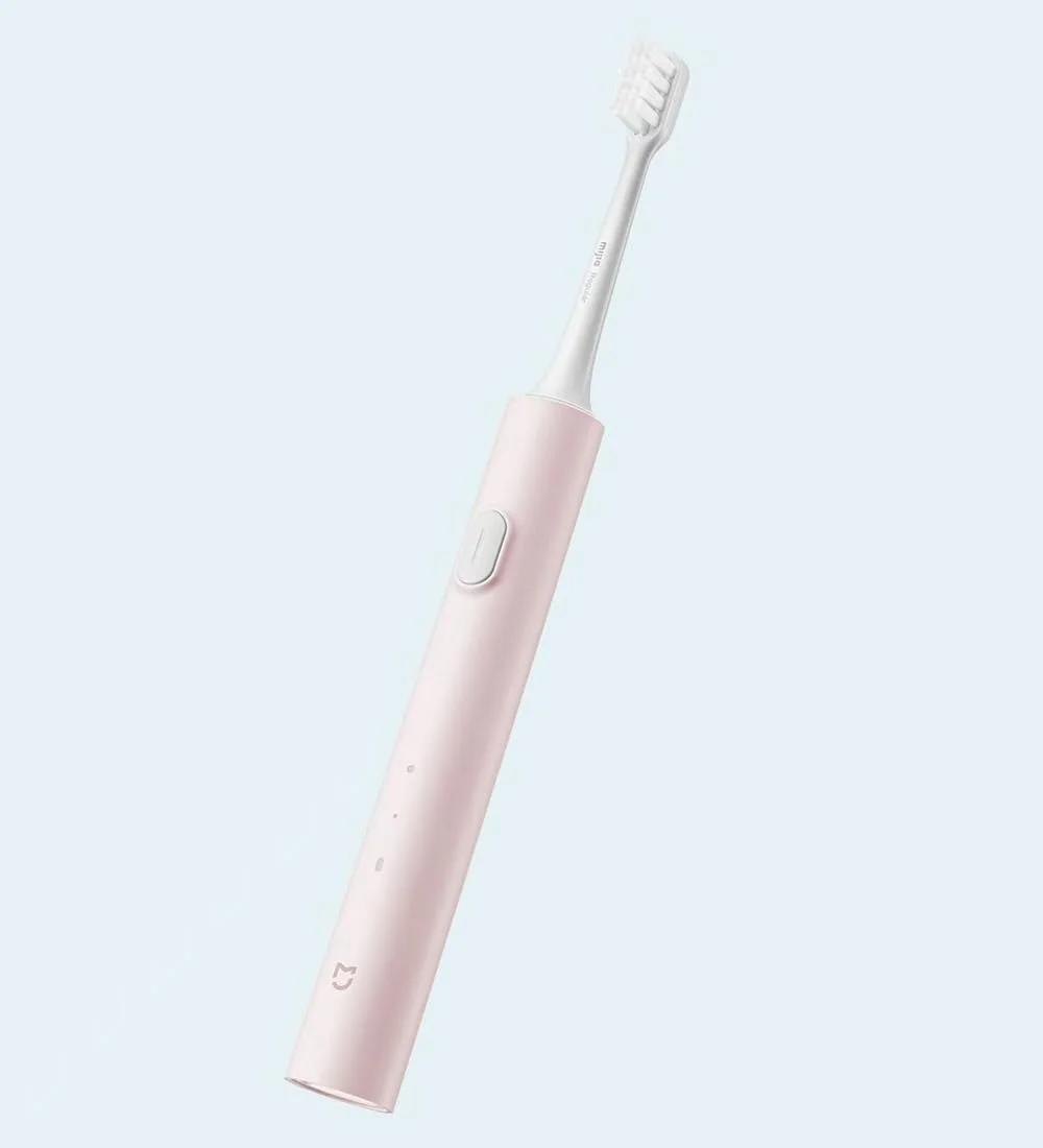 مسواک برقی سونیک شیائومی Mijia T200 اصلی، شارژ Type-C، ضد آب IPX7، برس های مسواک شیائومی (صورتی) مسواک برقی سونیک شیائومی Mijia T200 اصلی، شارژ Type-C، ضد آب IPX7، برس های مسواک شیائومی (صورتی)