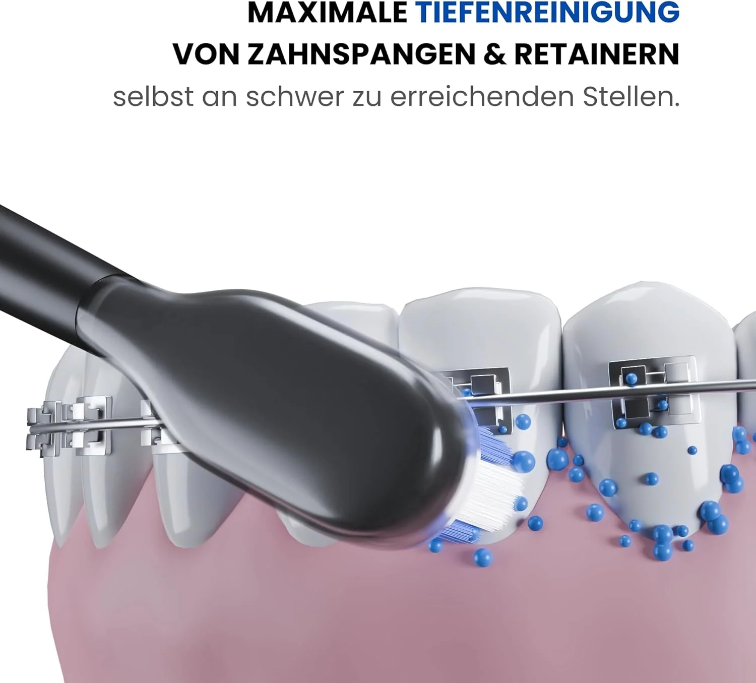 مسواک صوتی نوسانی دنتابلیس اوسونیک - مسواک برقی برای تمیز کردن موثر دندان ها، فناوری تمیز کردن باس توصیه شده توسط دندانپزشکان، 5 حالت، عمر باتری 60+ روز، تایمر هوشمند مسواک صوتی نوسانی دنتابلیس اوسونیک - مسواک برقی برای تمیز کردن موثر دندان ها، فناوری تمیز کردن باس توصیه شده توسط دندانپزشکان، 5 حالت، عمر باتری 60+ روز، تایمر هوشمند