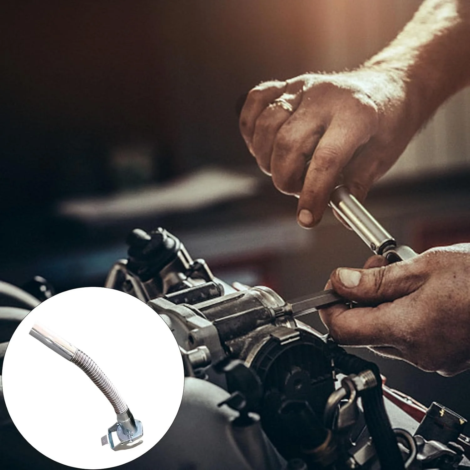 مخزن انتقال سوخت gihusrzx با ظرفیت 5/10 لیتر، مخزن ذخیره سازی قابل حمل با سیستم خروجی انعطاف پذیر، مخزن انتقال روغن بزرگ، ضد نشت و با مهر و موم مناسب مخزن انتقال سوخت gihusrzx با ظرفیت 5/10 لیتر، مخزن ذخیره سازی قابل حمل با سیستم خروجی انعطاف پذیر، مخزن انتقال روغن بزرگ، ضد نشت و با مهر و موم مناسب