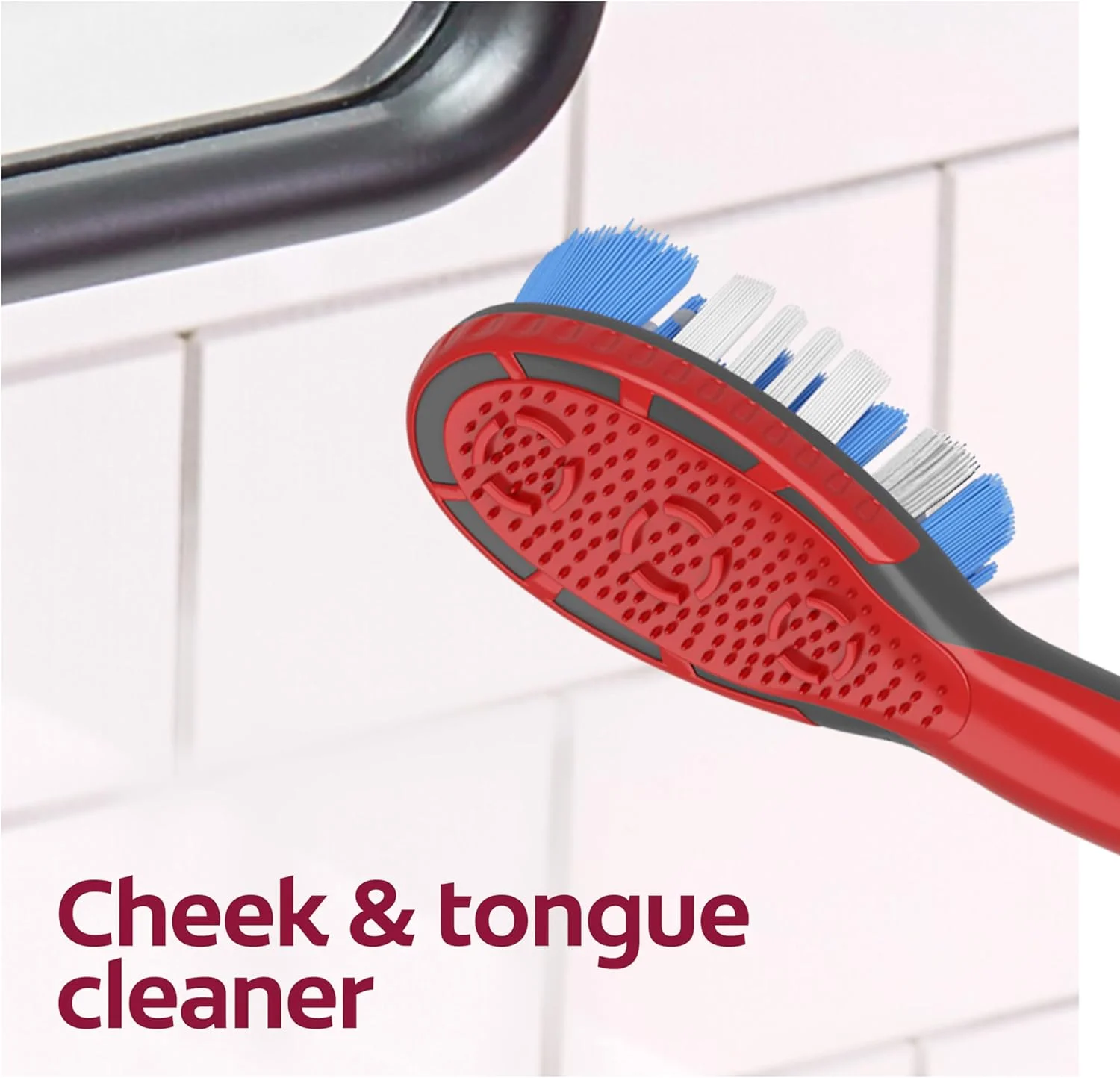 مسواک برقی سونیک با باتری Colgate 360 Optic White، نرم، 1 عدد