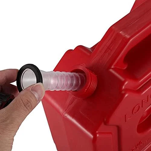 GHQERTY یک ست مخزن سوخت 5 لیتری، گالن بنزینی پلاستیکی، قابل نصب روی خودرو، ظرف روغن GHQERTY یک ست مخزن سوخت 5 لیتری، گالن بنزینی پلاستیکی، قابل نصب روی خودرو، ظرف روغن