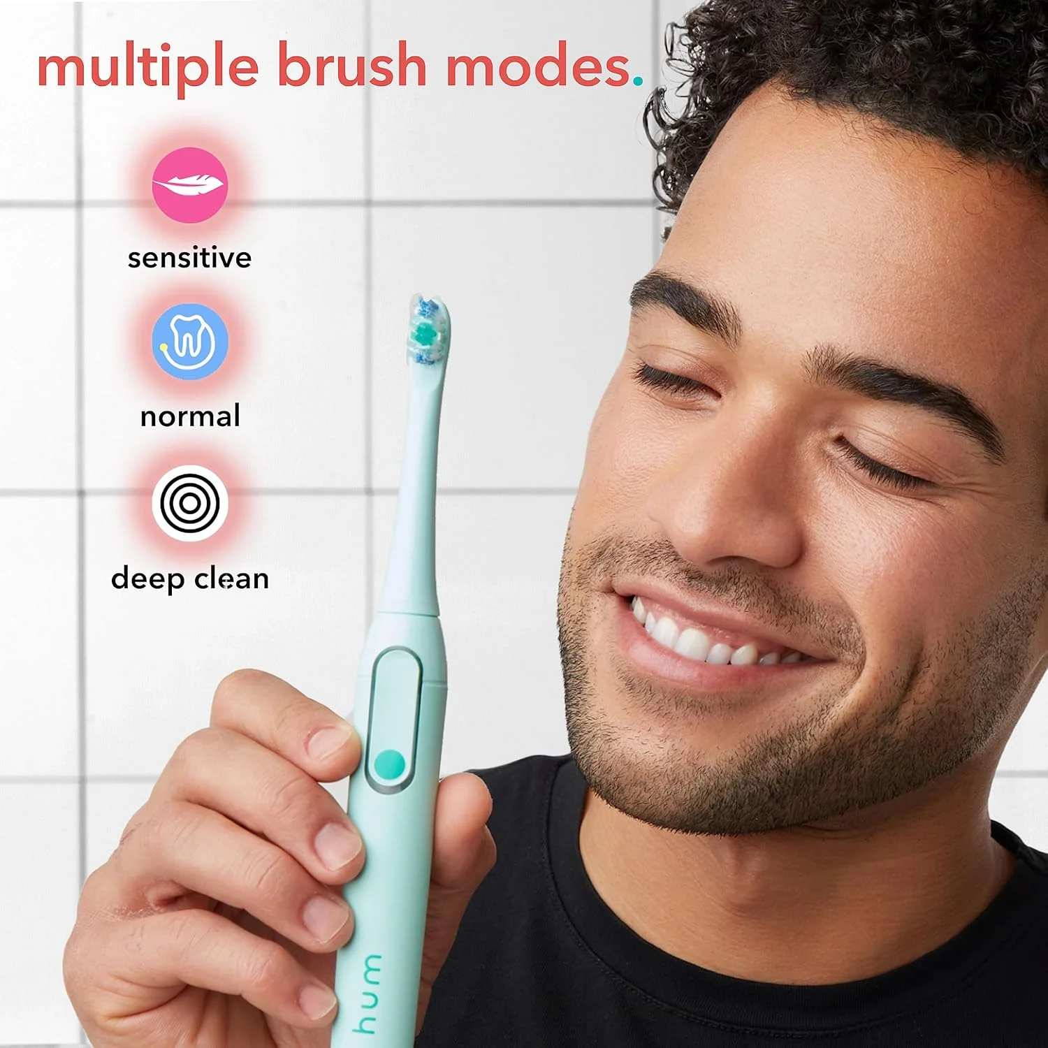 کیت مسواک برقی هوشمند Colgate hum، مسواک صوتی قابل شارژ با کیف مسافرتی و سری یدکی اضافی، آبی فیروزه ای کیت مسواک برقی هوشمند Colgate hum، مسواک صوتی قابل شارژ با کیف مسافرتی و سری یدکی اضافی، آبی فیروزه ای