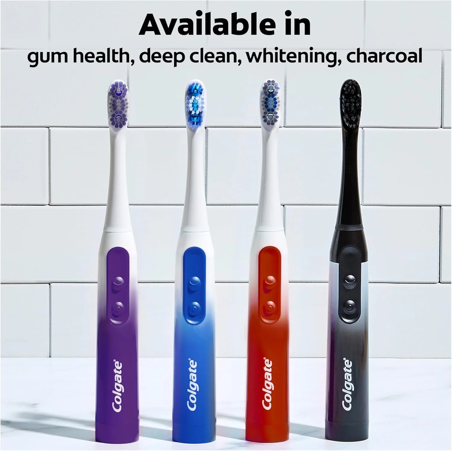 مسواک باتری خور زغالی Colgate 360 Sonic مسواک باتری خور زغالی Colgate 360 Sonic