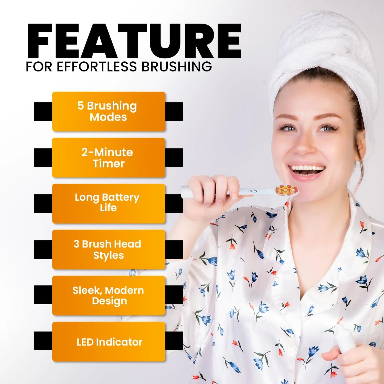 مسواک برقی سونیک هوشمند Brio SmartClean مسواک برقی سونیک هوشمند Brio SmartClean