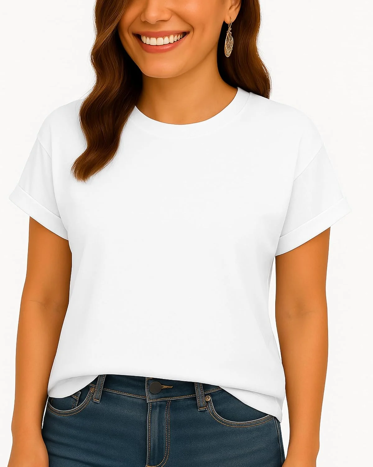 تاپ ورزشی آستین کوتاه زنانه یقه گرد، مناسب یوگا و استفاده روزمره