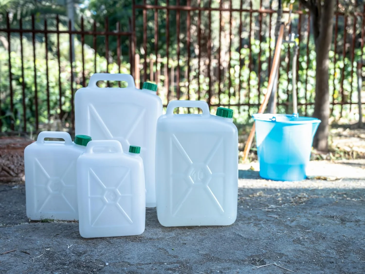 Ecoplast Canister Plastic Barrel Neutral 5 Litres