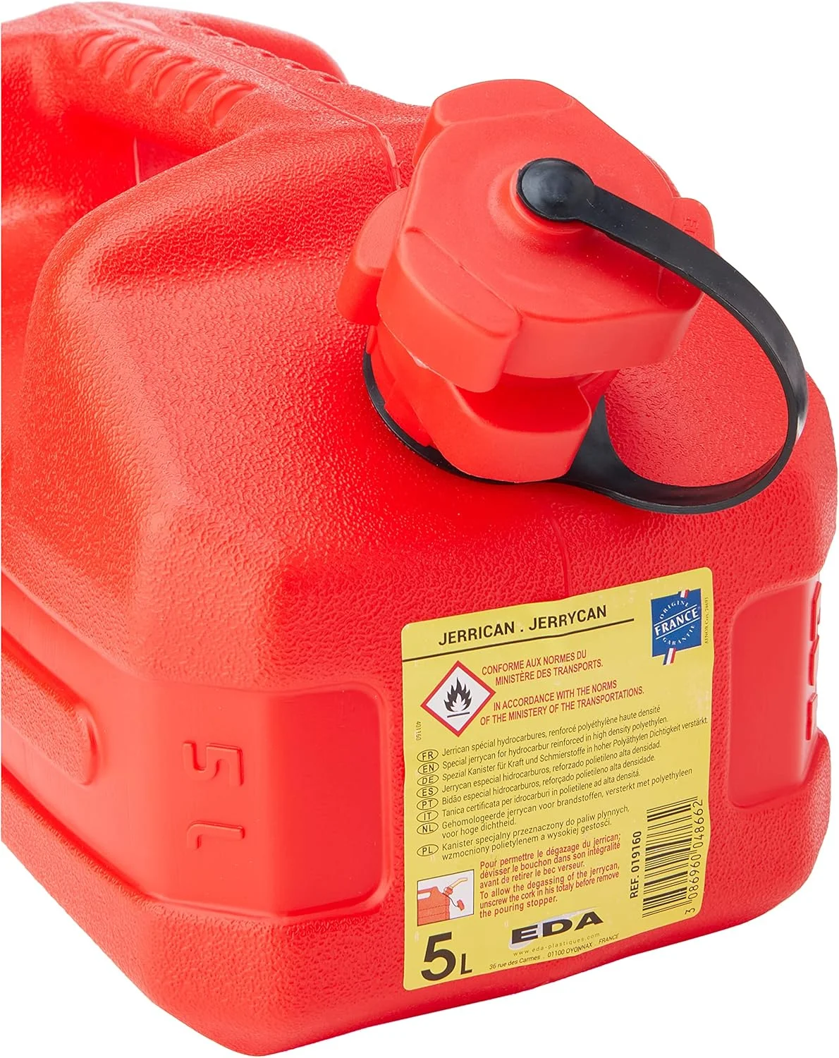 گالن پلاستیکی ۵ لیتری EDA