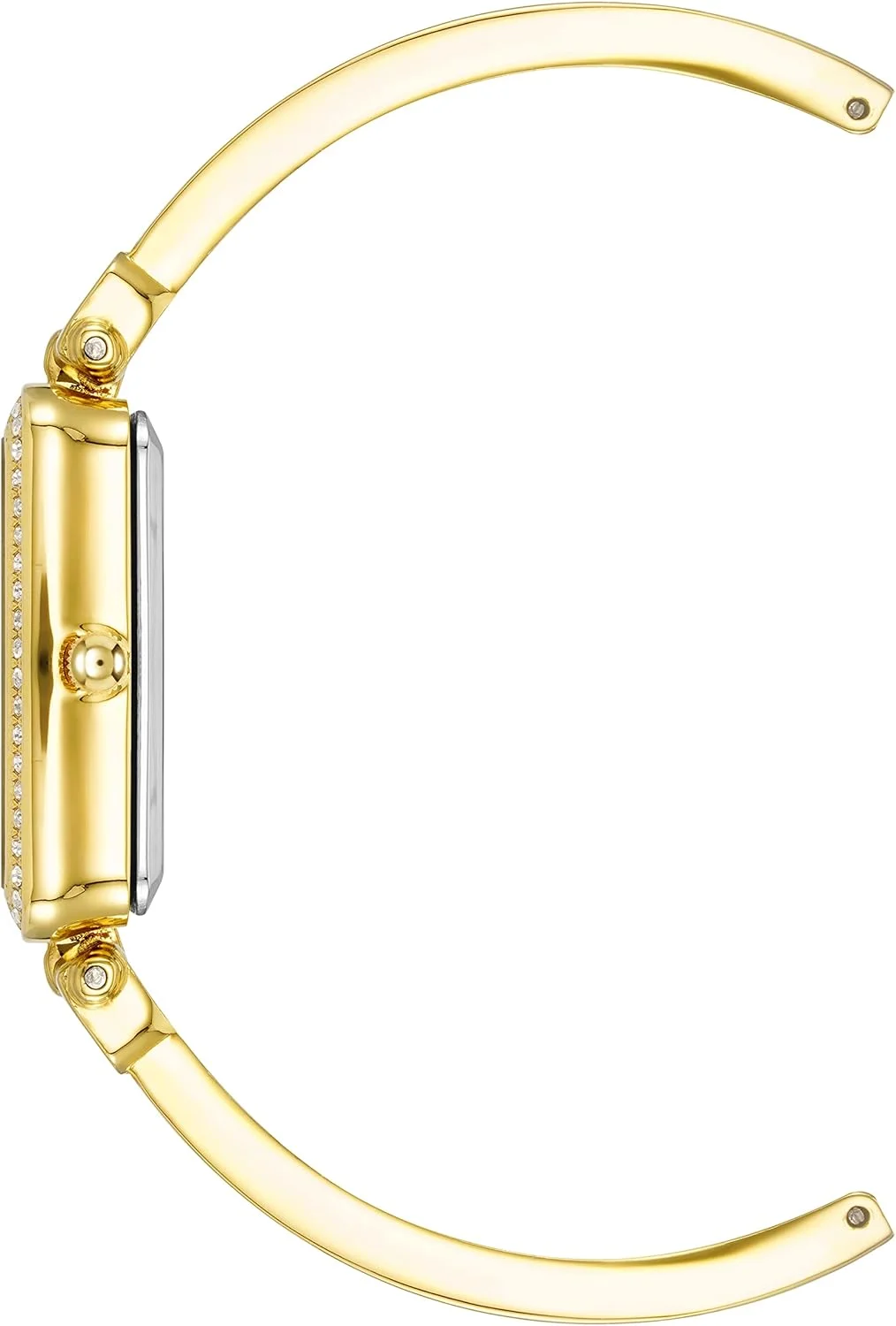 ساعت مچی عقربه ای زنانه Anne Klein مدل AK3898BKST با صفحه نمایش آنالوگ و بند استیل ضد زنگ - مشکی