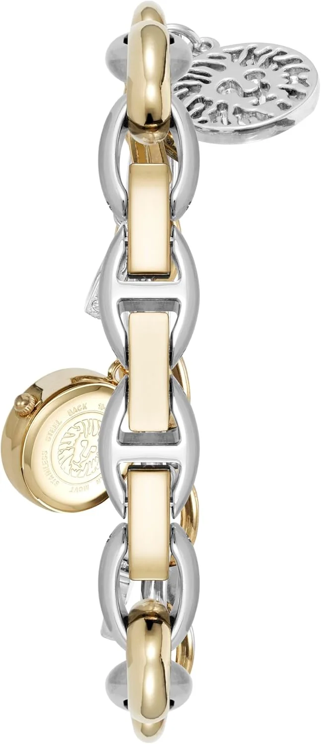 ساعت مچی زنانه آنه کلاین با دستبند آویز نگین دار